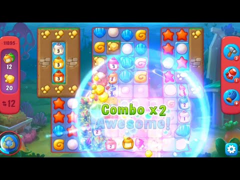 Fishdom 11895 Hard Level - NO 💣🧨💥