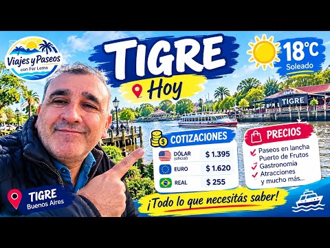🌎¡Hóy visitamos Tigre , un paraíso a minutos de Buenos Aires 