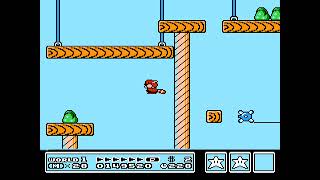 Super Mario Bros. 3 NES – World 1-6 Full Level (Clip)