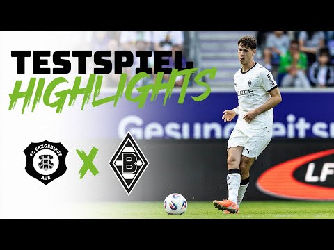 Erster Test! | Highlights FC Erzgebirge Aue - Borussia