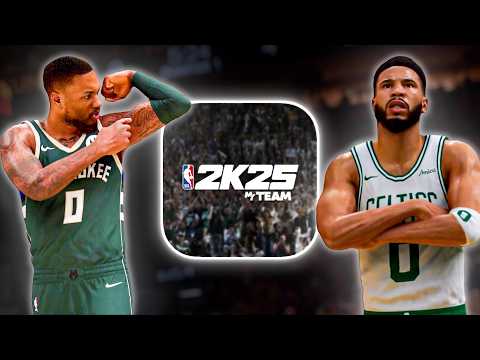 NBA 2K25 MyTEAM Mobile Is Out And It Looks INSANE! - YouTube
