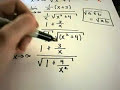 Calculating a Limit at Infinity with a Radical