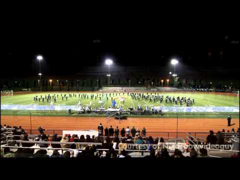 2012 Rowland High School Raider Regiment at 6A SCSBOA champs at Arcadia HS on 12.1.12