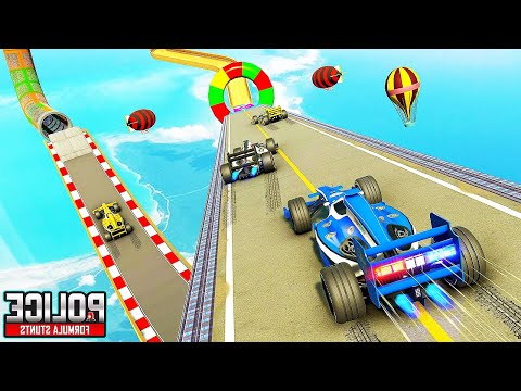 Formula Car Stunts Racing Gt Ramp Car Stunt Games - Impossible Car Tracks Driver - Android GamePlay