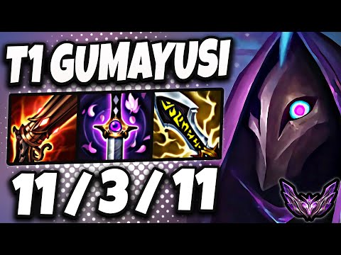 T1 Gumayusi Jhin ADC vs Kaisa - Patch 25.9 Korea Master