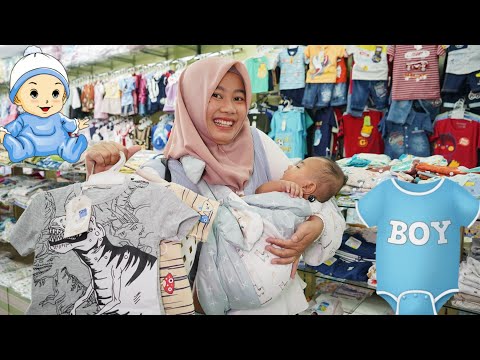AZAM'S BABY CLOTHES ARE TOO SMALL 😰 Mommy Bought New Clothes for Azam | Mamah azam