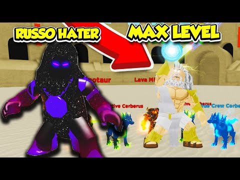 I Became A MAX LEVEL GOD And DEFEATED A RUSSOPLAYS HATER In GOD SIMULATOR!! (Roblox)