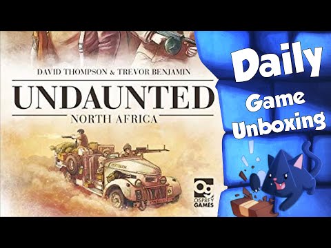 Undaunted North Africa - Daily Game Unboxing