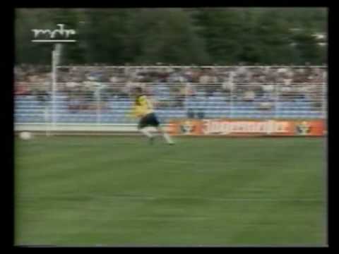 Tor des Monats im Juli 1993 - Rohde + Junghans im Spiel Jena-Hertha