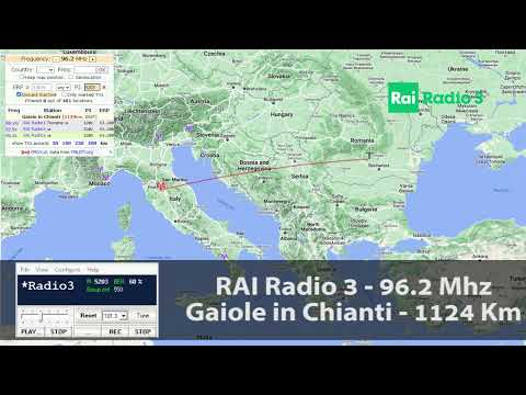 [FM-DX] [Tropo] RAI Radio3 (ITA) 96.2 MHz