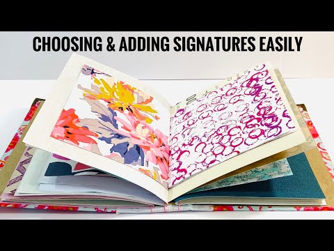 Use Your Scraps 2021 #2 - Choosing & Adding Signatures Easily