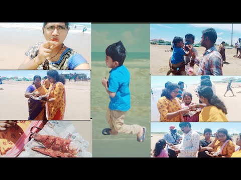 at beach part2// బీచ్ లో సరదాగా పార్ట్2