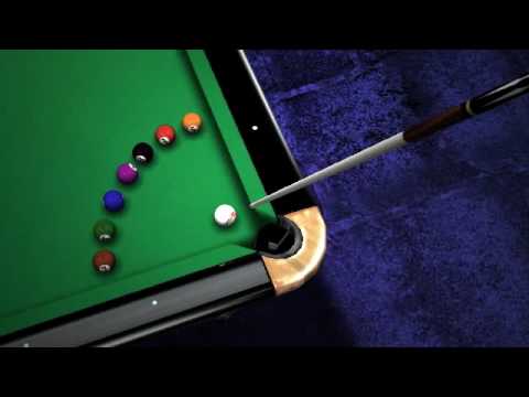 Cue Online video Amazing trick shots 3D Pool Simulation video game trailer