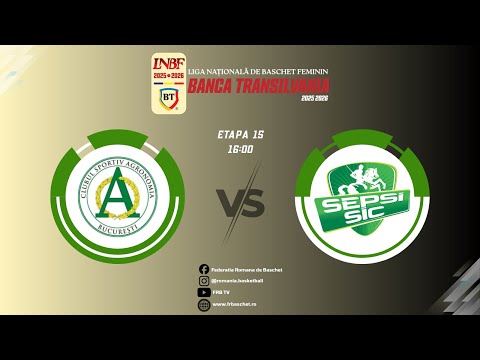 Liga Nationala de Baschet Feminin BT 25/26- CS Agronomia Bucuresti v. ACS Sepsi Sic Sfantu Gheorghe