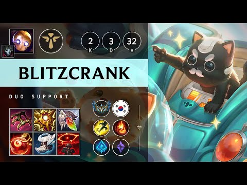 Blitzcrank Support vs Thresh: Vision Controller - KR Challenger Patch 14.24