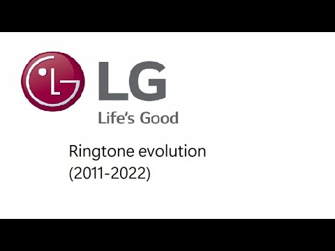 [INCORRECT INFORMATION, READ DESC.] Evolution of LG Life's Good Ringtone (2012-2020)
