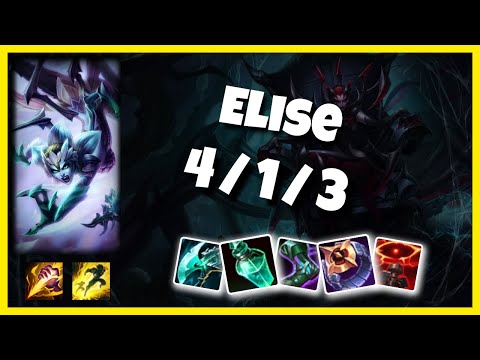 Elise vs Zac KOREAN Challenger JUNGLE (4/1/3) - v11.4