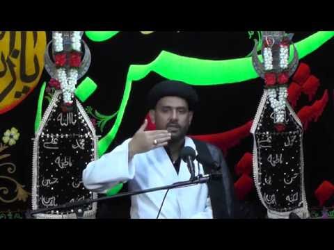Majlis-Night of 14th Muharram 1438 by Maulana Syed Ahmed Naqvi in Darbar-e-Masoomeen.