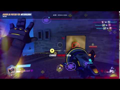 Jogada da partida Empurra Tudo