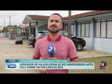 Após polêmica, vereador de Major Vieira diz estar arrependido de fala