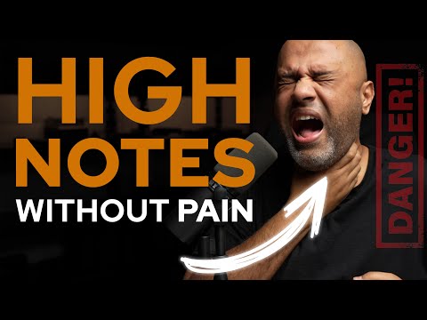 How to Sing High notes Without Straining