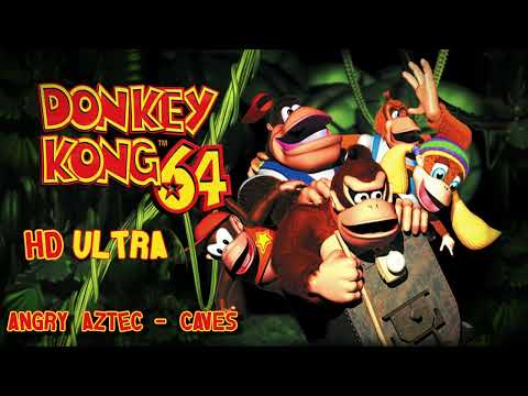Donkey Kong 64: Angry Aztec - Caves HD
