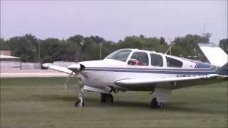 preview picture of video 'Off to EAA AirVenture Oshkosh 2014 Part 7  The Bonanza Mass Arrival  Vlog #21'