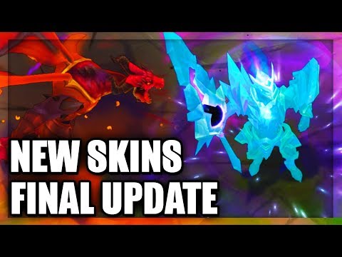 All New Skins Final Update Dragon Master Swain and Dark Star Jarvan IV (League of Legends)
