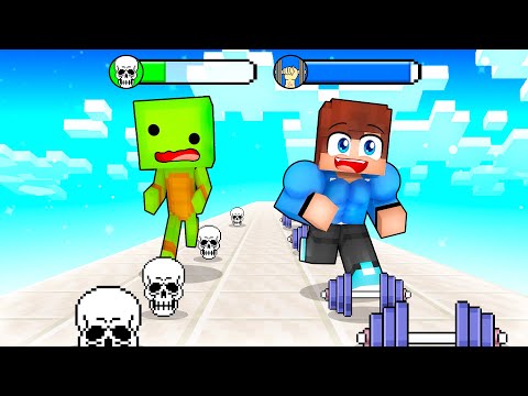 CHUDY vs SILNY w Minecraft!