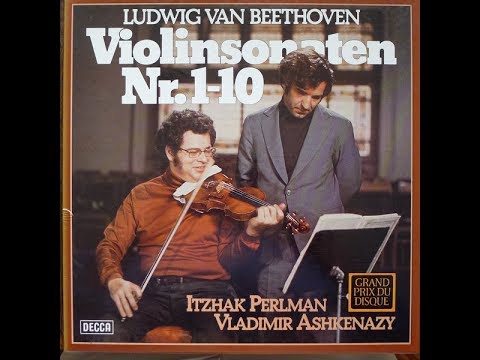 Vladimir Ashkenazy,Itzhak Perlman Play Beethoven Violin Sonata "kreutzer" LP Version