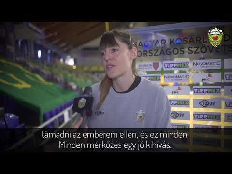 2021.01.12. PEAC-Pécs - Sopron Basket, beharangozó