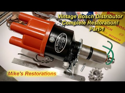 Bosch Distributor Restoration Part-1