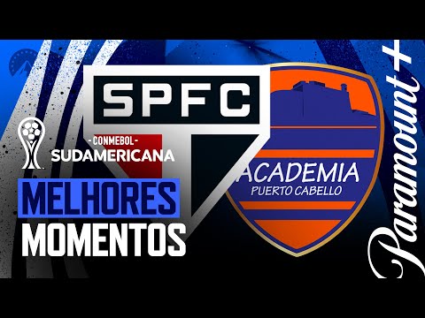 Gols e lances de São Paulo x Puerto Cabello