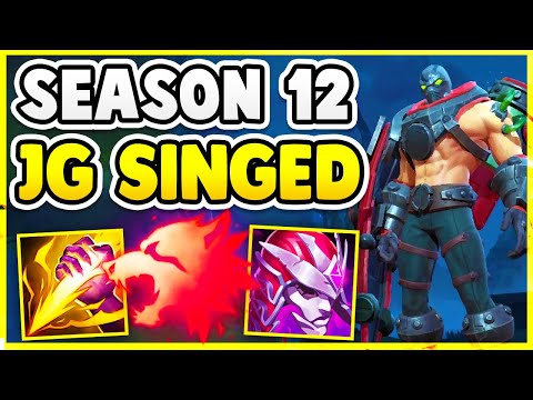 SEASON 12 JUNGLE SINGED IS BETTER THAN TOP LANE SINGED *srsly* - League of Legends Gameplay