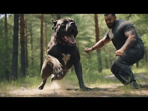 CANE CORSO Attack! Security and Guard dog training 