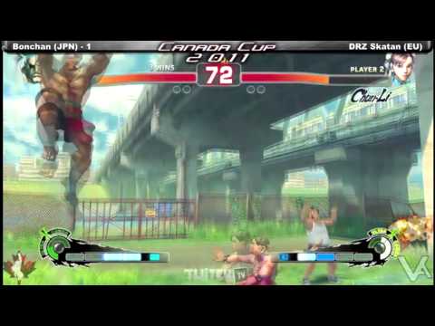Canada Cup Gaming 2011 SSF4AE Bonchan JPN vs DRZ Skatan EU
