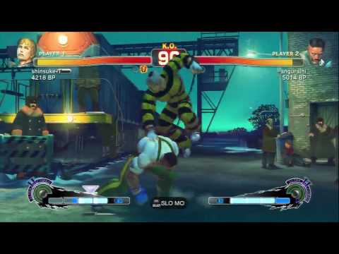 SSF4 Cody (shinsuke-T) vs Dudley (anguraihi)