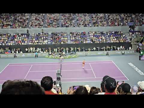 Maria Sakkari vs Caroline Dolehide GDL OPEN 2023, match point!