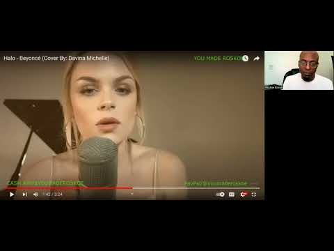My 1st Time Hearing: Davina Michelle - Halo (Beyonce cover) Reaction #davinamichelle #music
