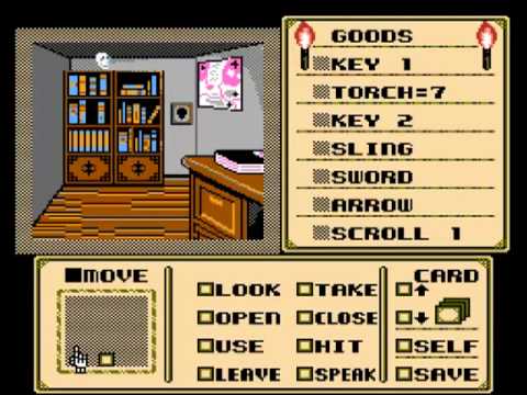 shadowgate nes soluce