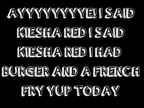 Yung Poppy Feat. Kiesha Red - If You Want A Burger Lyrics