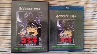 The Return Of Godzilla Dvd Blu ray Unboxing