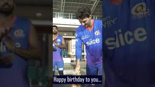 Tim David's Birthday Celebration Mumbai Indians || TATA IPL 2022