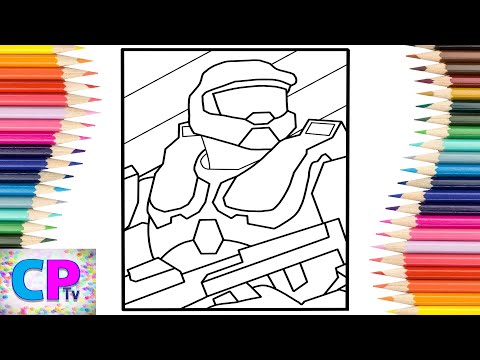 Halo Infinite PC Game Coloring Pages/3rd Prototype - I Know/Clarx & Moe Aly - Healing [NCS Release]