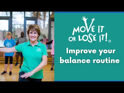Improve your balance routine