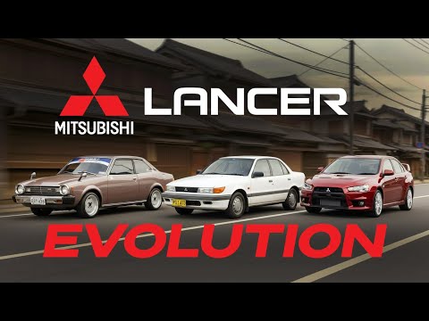 Mitsubishi Lancer Car Evolution | Full History (1973–2020)