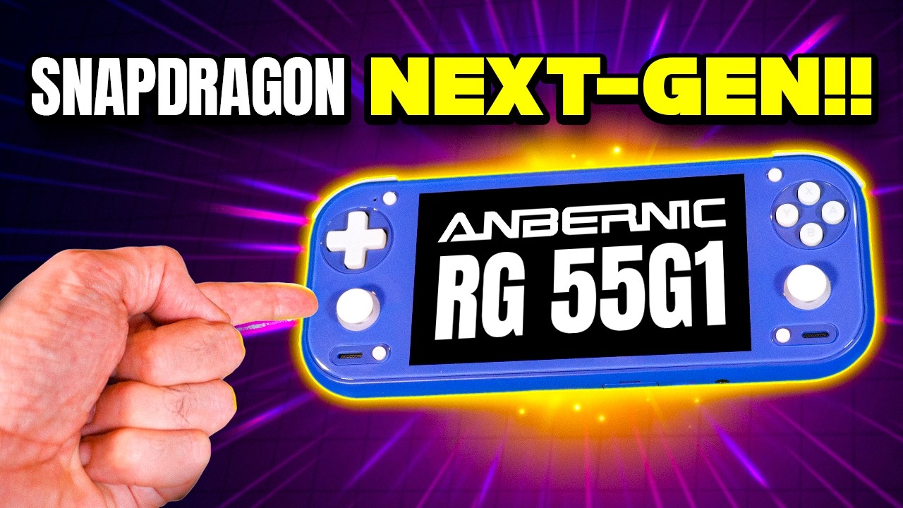 ANBERNIC RG 55G1 la SWITCH LITE CHINA ¿ podrá con  SWITCH ?
