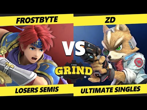 The Grind 166 Losers Semis - Frostbyte (Roy) Vs. ZD (Fox) Smash Ultimate - SSBU