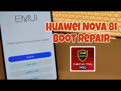Huawei Nova 8i Stuck on Recovery, Boot Repair with Cheetah Tool.