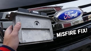 CAR MISFIRES, NEW SPARK PLUGS, NEW IGNITION COILS. FORD FUSION MISFIRE FIX